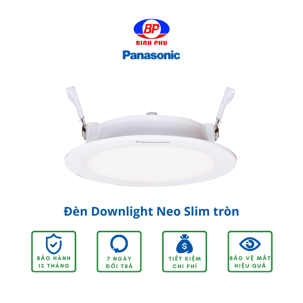 Đèn Led âm trần Downlight Panasonic Neo Slim