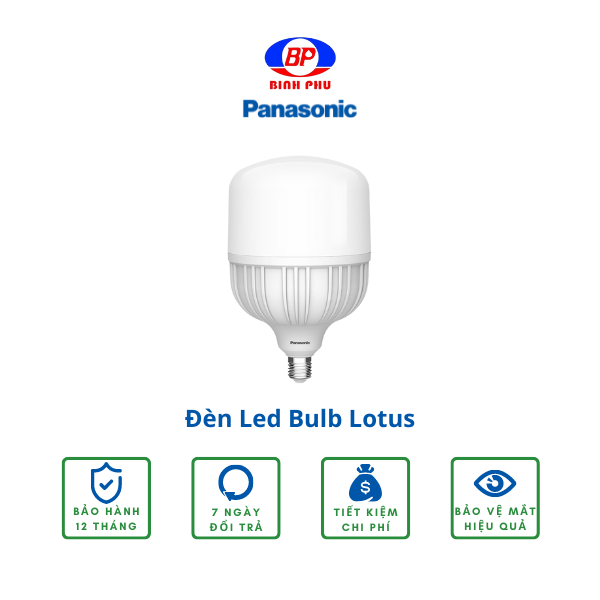 Đèn Led Bulb Lotus Panasonic