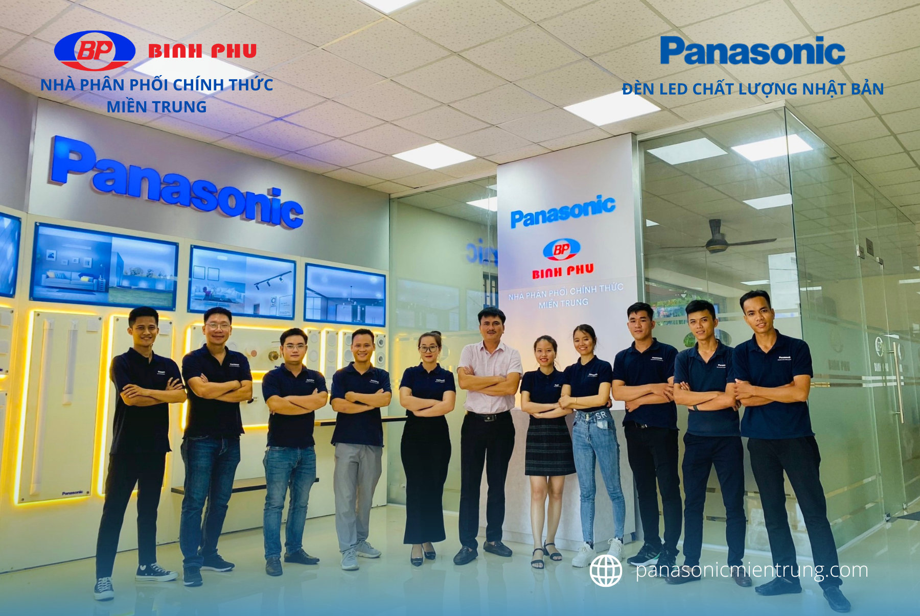 Cán bộ - Nhân viên tham dự chương trình Đào tạo sản phẩm - Panasonic Lighting Miền Trung